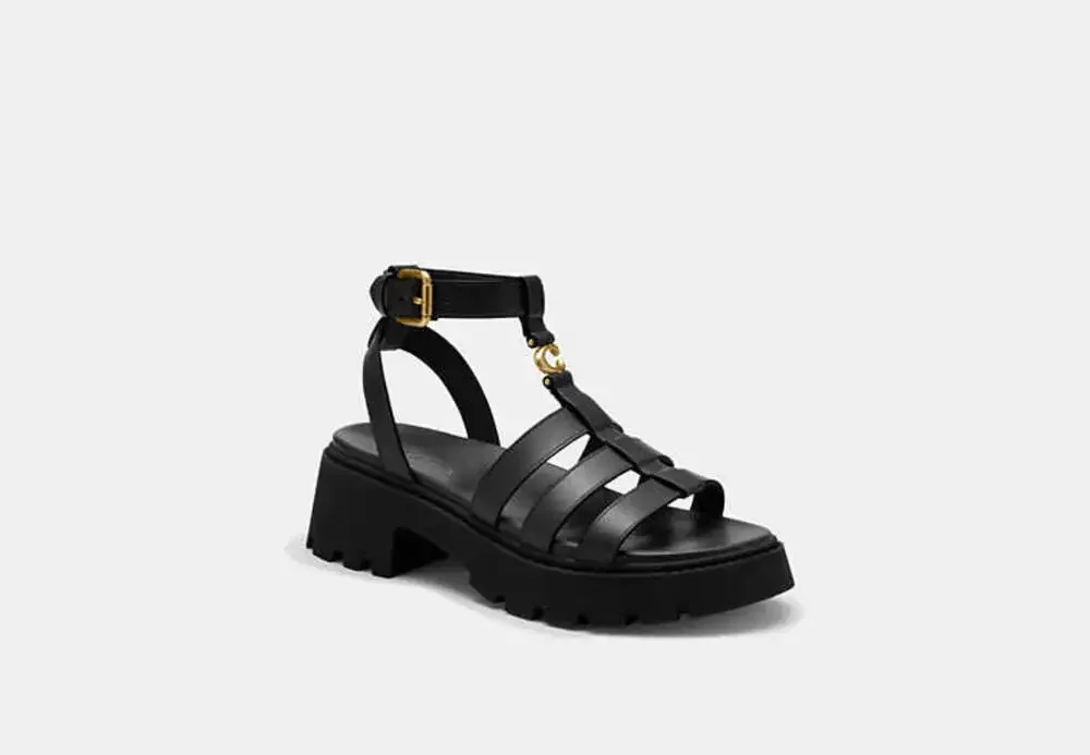 Coach leather upper